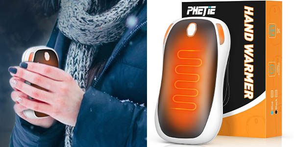 ▷ Chollo Calentador de manos PHEJIE recargable por USB por sólo 8,49€ (-50%)