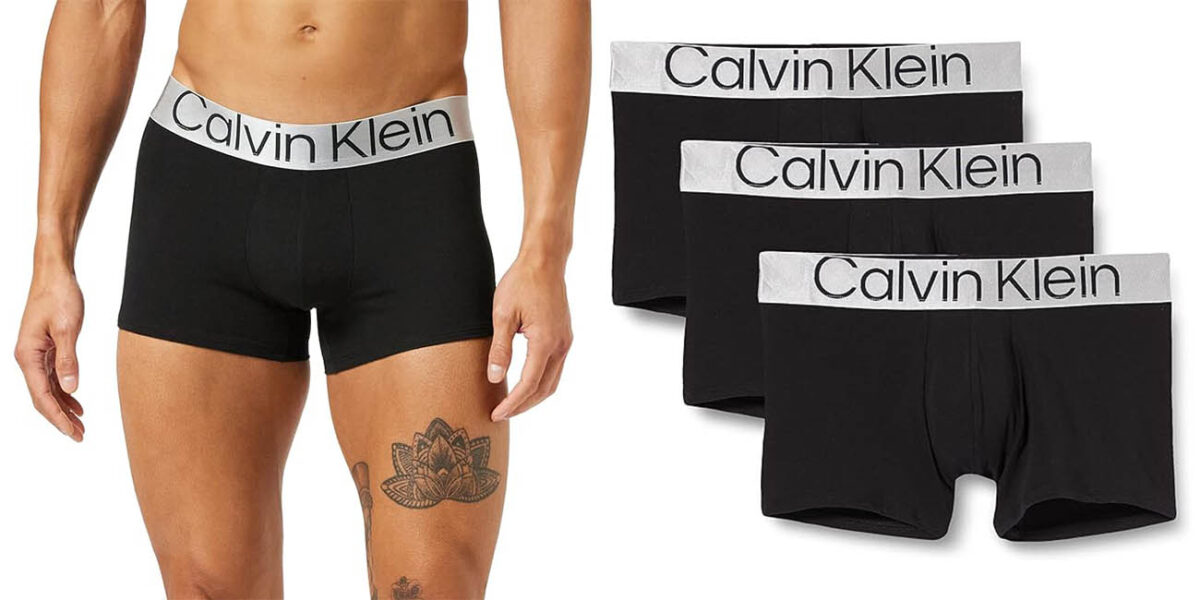 Pack x3 Calzoncillos Bóxer Calvin Klein para hombre