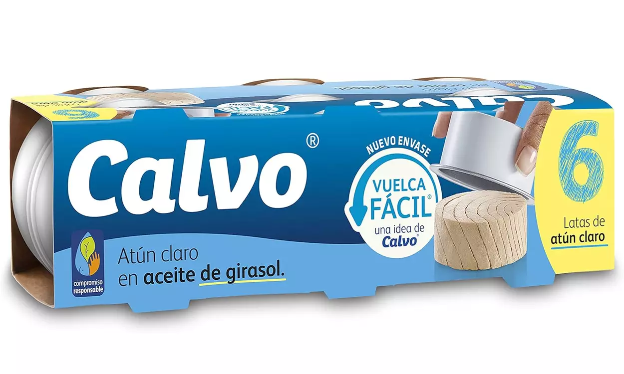 Atún calvo en aceite de girasol barato