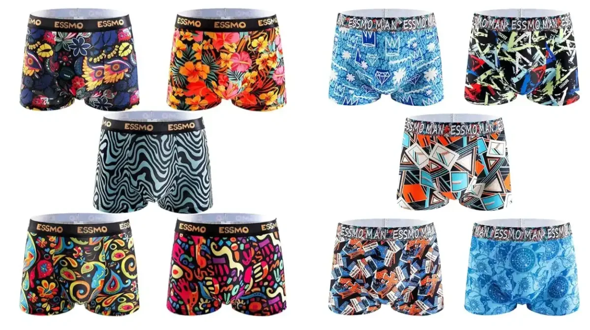 Este pack de 5 bóxers de secado rápido para hombre SE ESTÁ AGOTANDO: Te sale cada uno