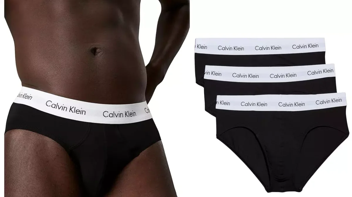 Pack 3 Calzoncillos slip Calvin Klein Hip Brief para hombre