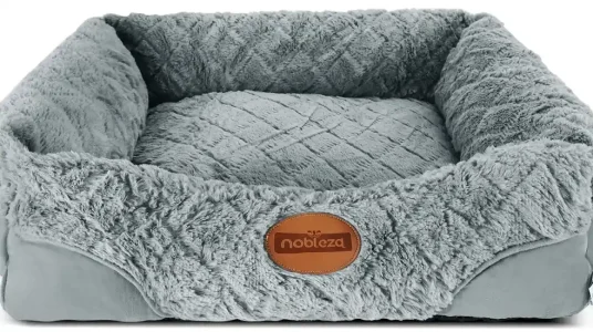Chollo cama acolchada para mascotas Nobleza de 80 x 70 cm