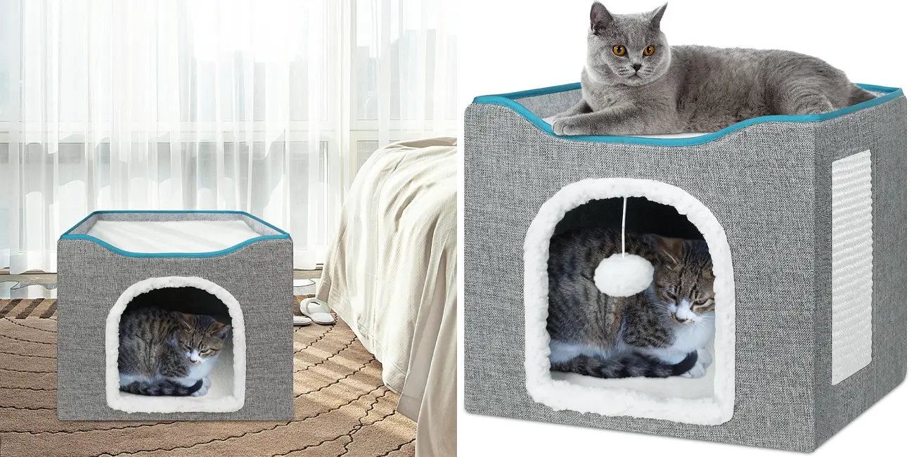 Cama cubo BRIAN & DANY para gatos