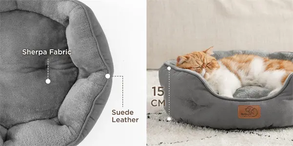 Cama lavable Bedsure para mascotas