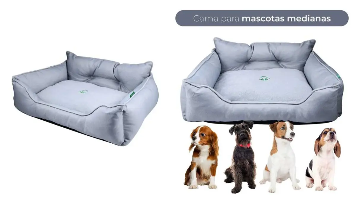 Cama para perros y gatos United Colors Of Benetton de 65 x 50 cm