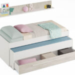 Conjunto de cama nido Elliot con cajones y balda