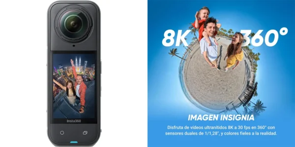 Cámara de acción Insta360 X5