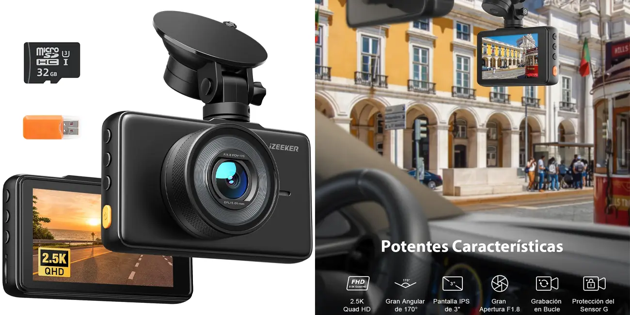 Cámara de coche iZEEKER ‎GD100 Dashcam