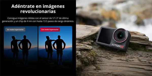 Cámara de acción DJI Osmo Action 5 Pro