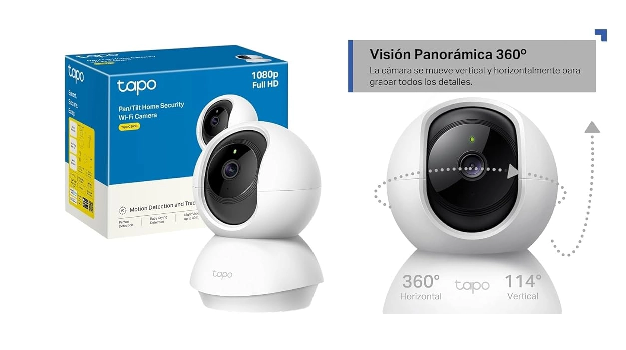 camara-de-vigilancia-tapo-c200c-wifi-interior-360-1080p