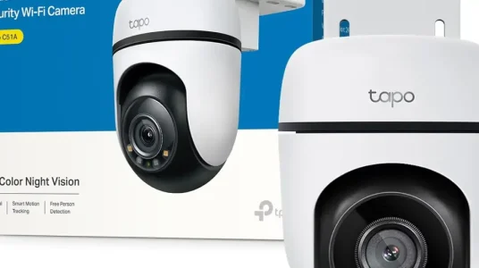 Chollo cámara de vigilancia tapo c51a wi-fi para exteriores 360