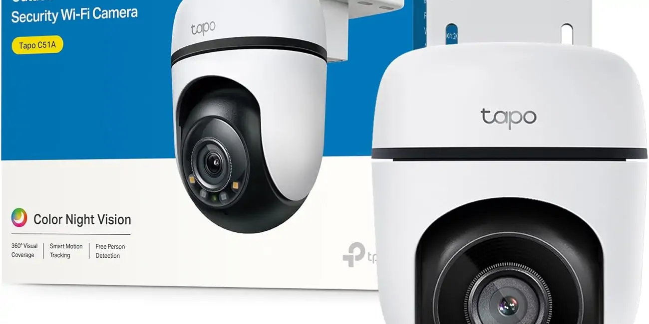 Cámara de vigilancia Tapo C51A Wi-Fi para Exteriores 360