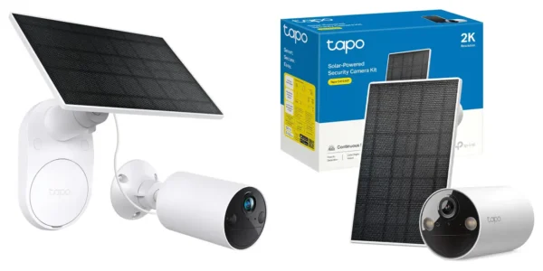 Kit cámara de exterior TP-Link Tapo C410 con panel solar