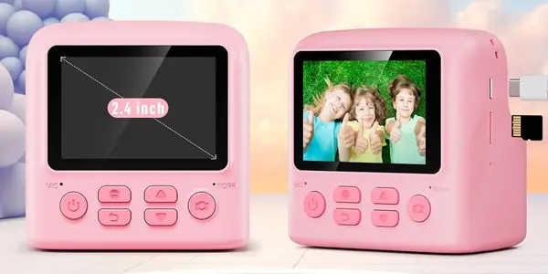 Cámara de fotos instantánea para niños