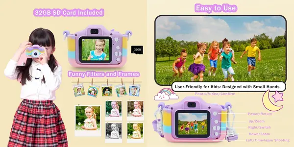 Cámara de fotos infantil ITIPLINK