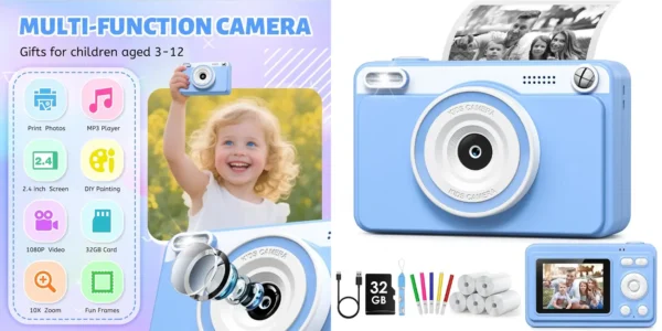 Cámara instantánea infantil Greenkinder