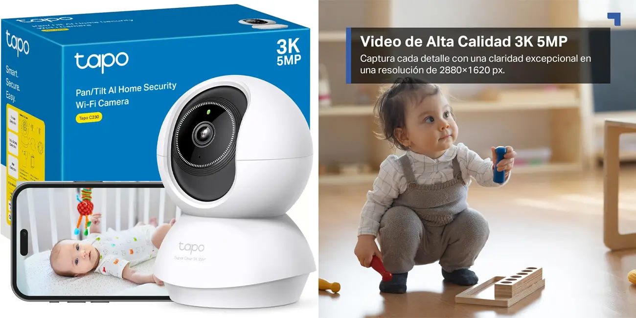 Cámara Tapo C230 WiFi 3K