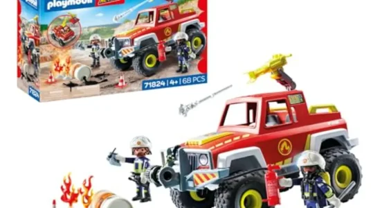 Camión de bomberos Playmobil Action Heroes 71824 para niños desde 4 años