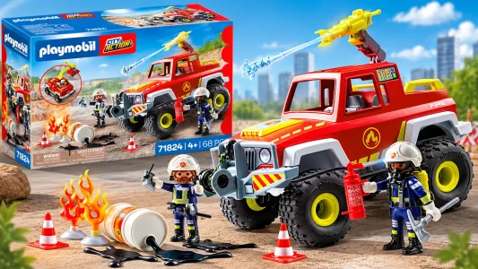 Camión de bomberos Playmobil Action Heroes