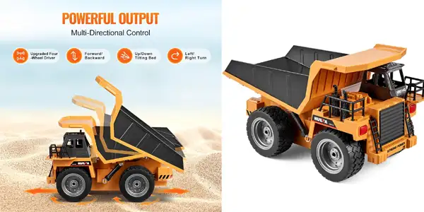 camión volquete Vevor con control remoto oferta