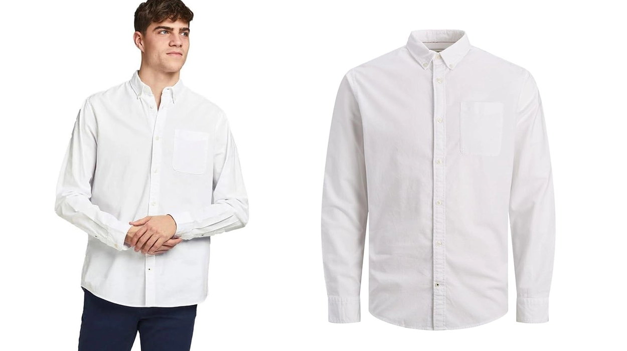 camisa Jack & Jones Jjeoxford para hombre en color blanco