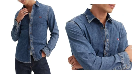 camisa Levi’s Battery Housemark Slim para hombre