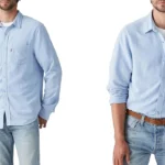 camisa Levi’s Sunset 1-Pocket Standard en color azul