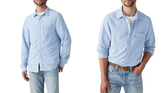 camisa Levi’s Sunset 1-Pocket Standard en color azul