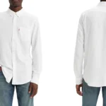 camisa Levi’s Sunset 1-Pocket Standard para hombre en color blanco barata