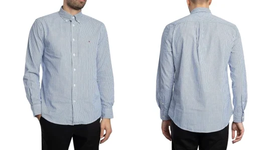 camisa Tommy Hilfiger Flex Poplin Classic para hombre barata