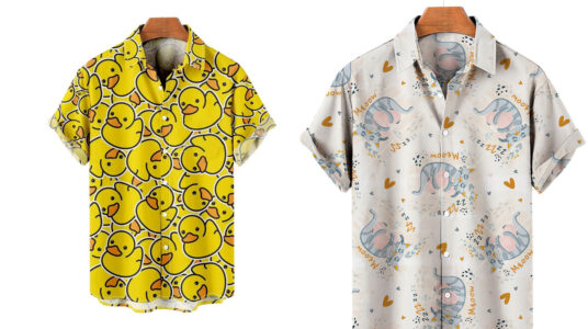 Camisa estampado patos barata