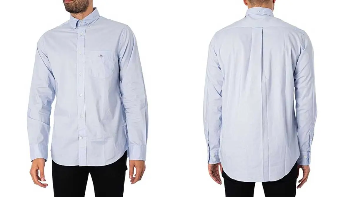 Camisa de vestir GANT Reg Poplin para hombre