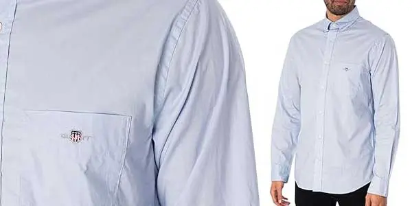 Camisa Gant Reg Poplin oferta