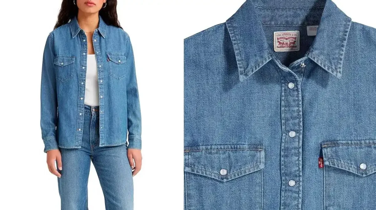 Camisa Levi’s Iconic Western para mujer
