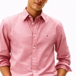 camisa-tommy-hilfiger-flex-poplin-solid-regular-fit-rosa-para-hombre