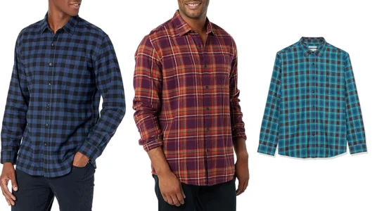 camisas franela amazon essentials baratas