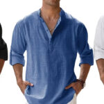 Camisas de lino y algodón baratas