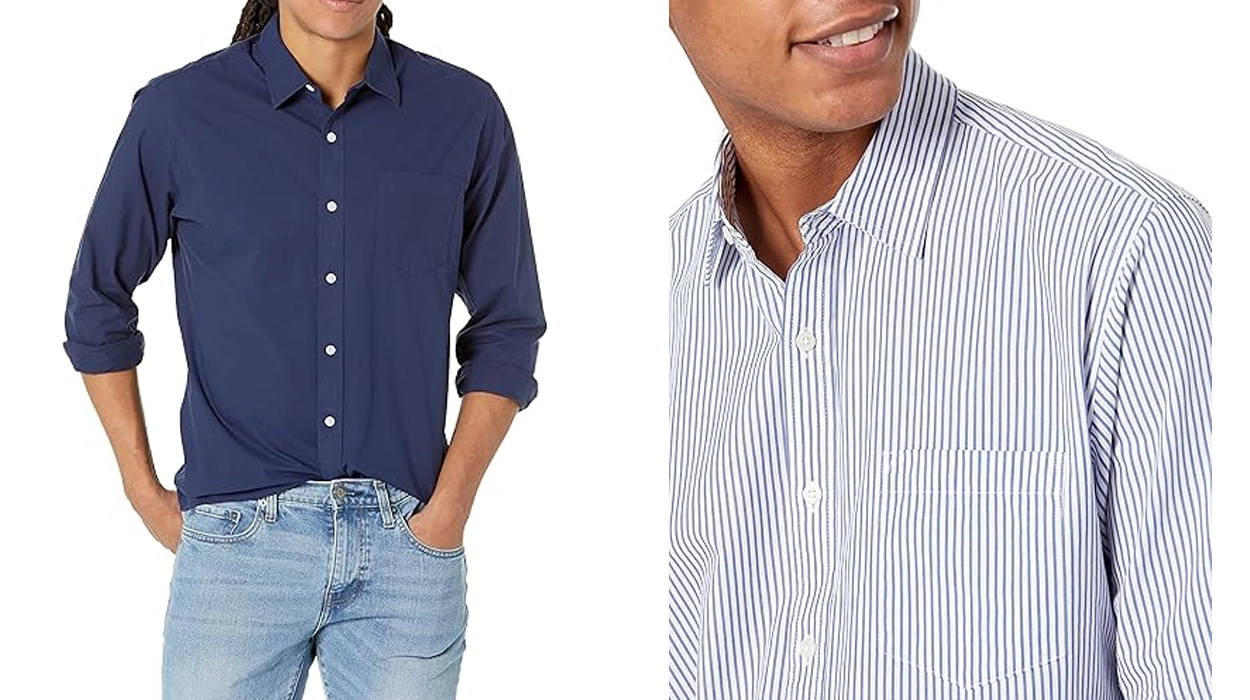 camisas popelina Amazon Essentials