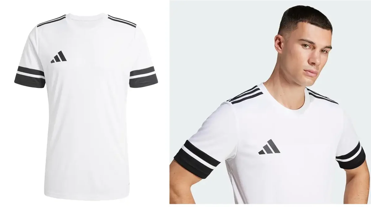 Camiseta Adidas Squadra25 blanca para hombre