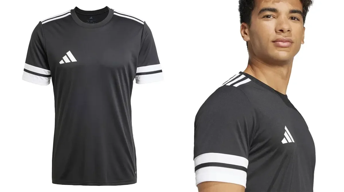 Entrena fresquísimo y sin renunciar a tu estilo con esta camiseta Adidas Squadra 25 rebajada A TOPE en Amazon