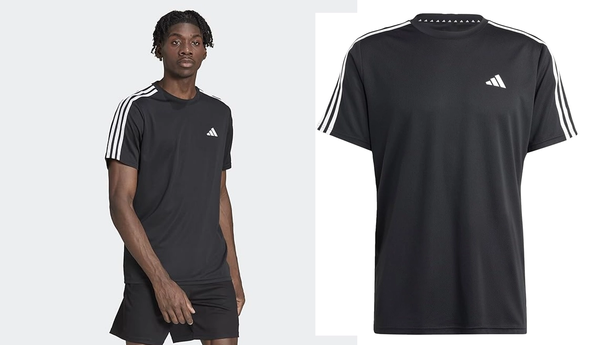 camiseta Adidas Train Essentials 3-Stripes para hombre