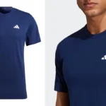 camiseta Adidas Train Essentials azul marino para hombre