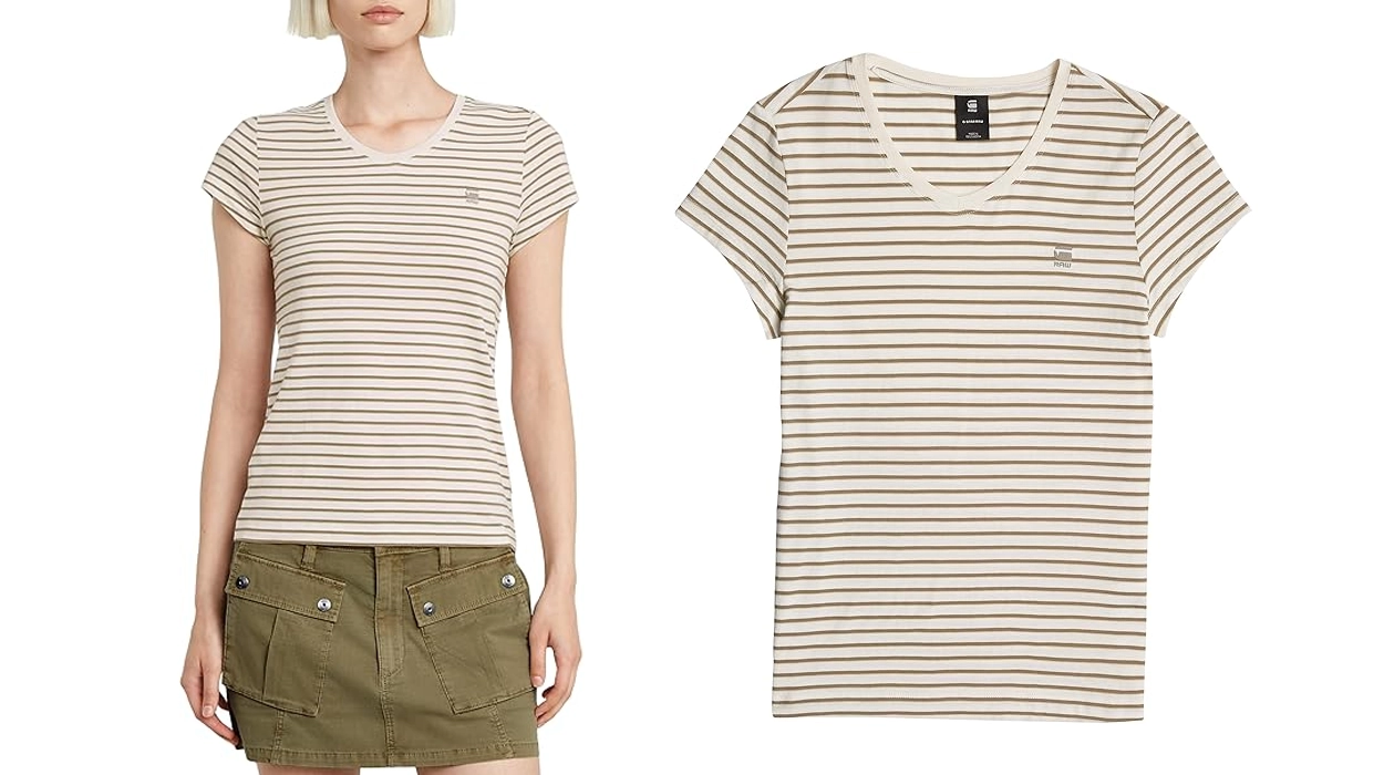 camiseta G-Star Eyben Slim V-Neck top 2.0 barata