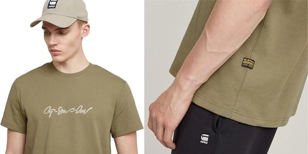 camiseta G-Star G-Script para hombre oferta