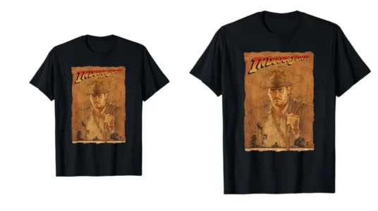 camiseta Indiana Jones Raiders of The Lost Ark Poster barata
