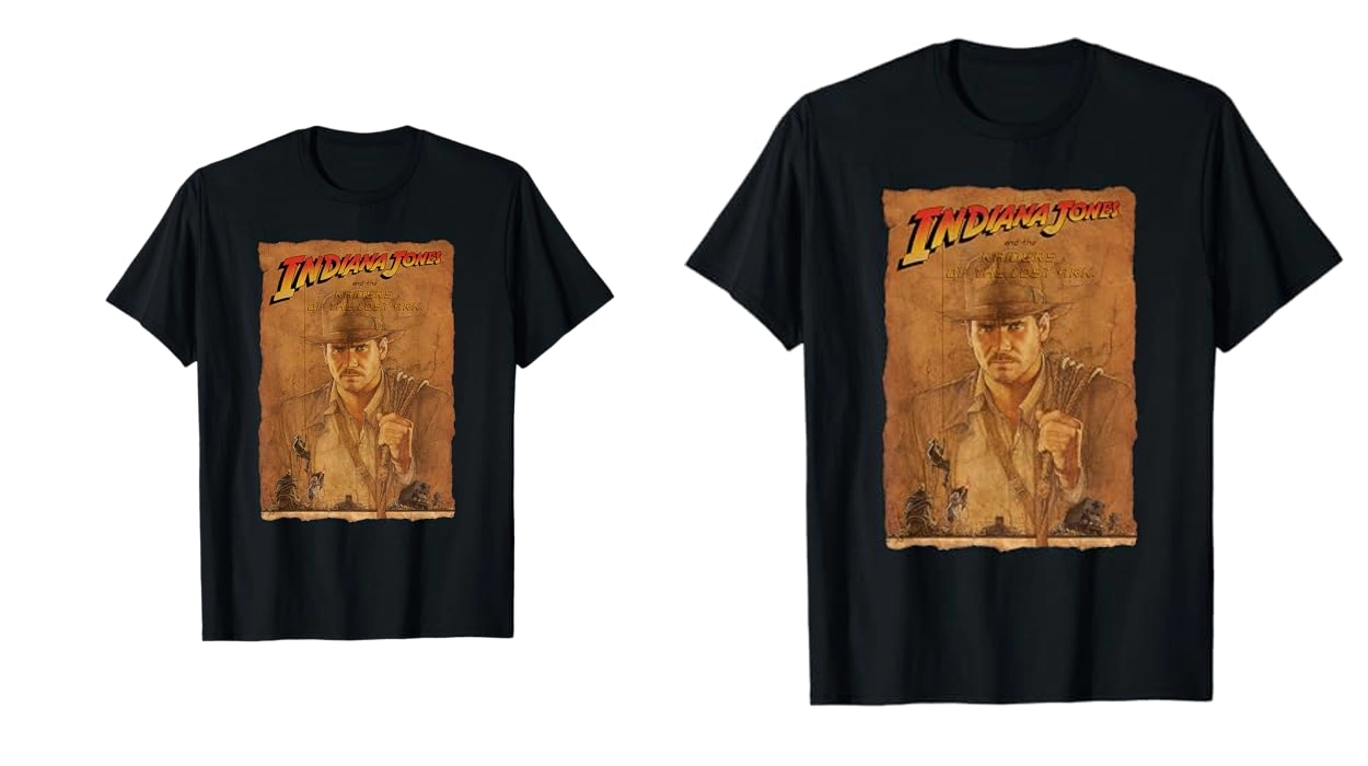 camiseta Indiana Jones Raiders of The Lost Ark Poster barata