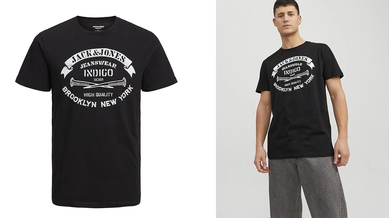 camiseta Jack & Jones JJejeans para hombre