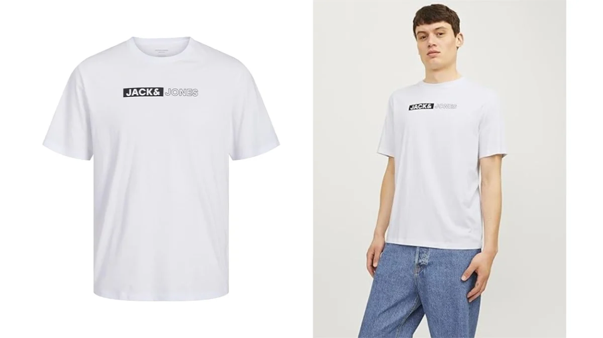 Camiseta Jack & Jones Logo O-Neck para hombre