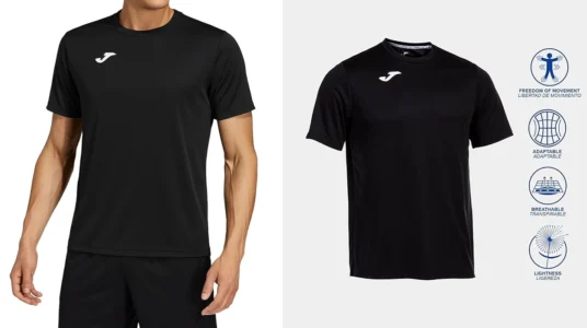 camiseta Joma Combi negra