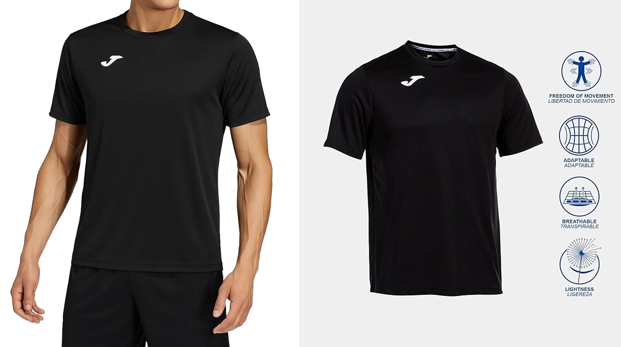 camiseta Joma Combi negra